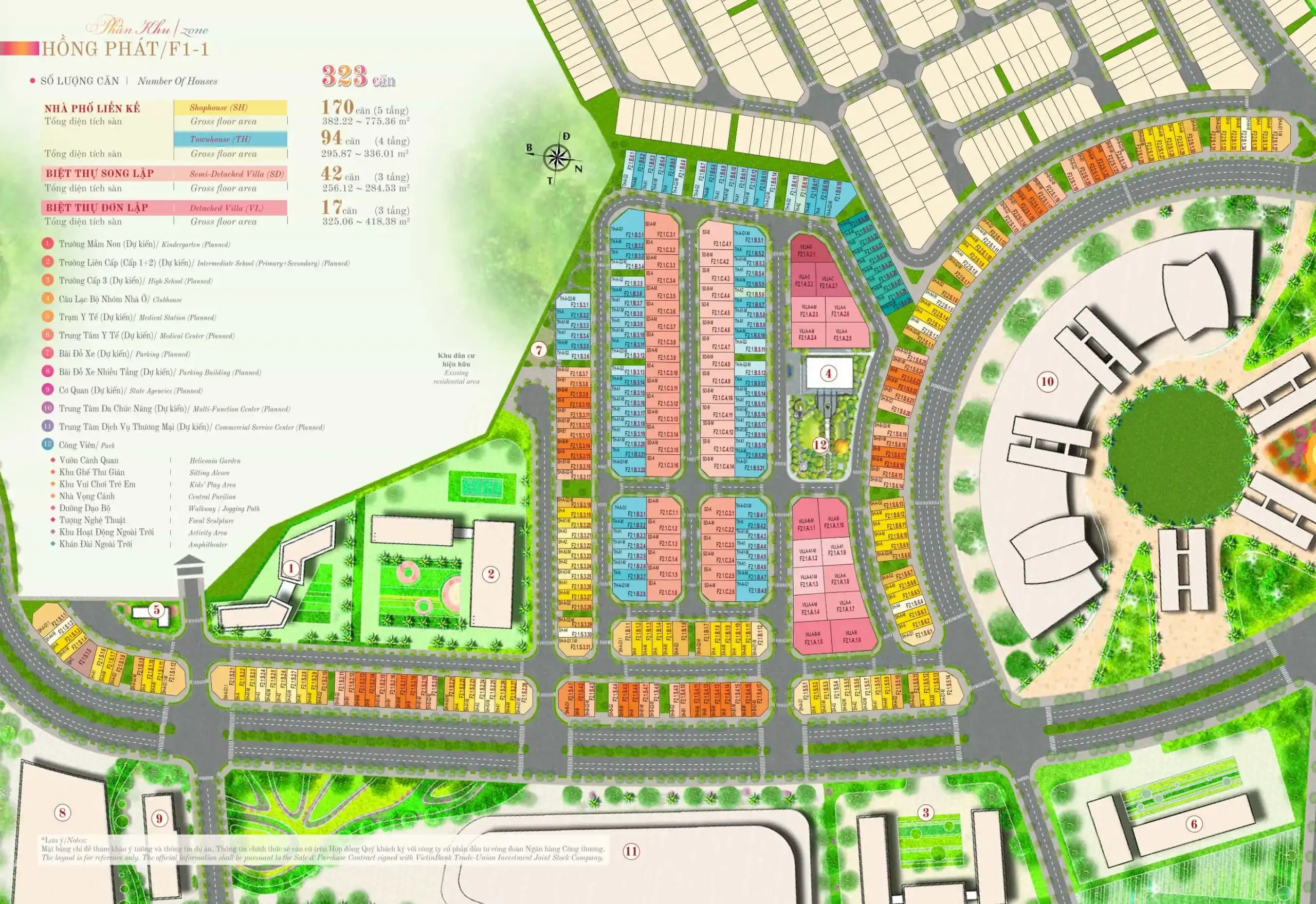 Mặt bằng Zone F1-1 Hồng Hạc City (1)