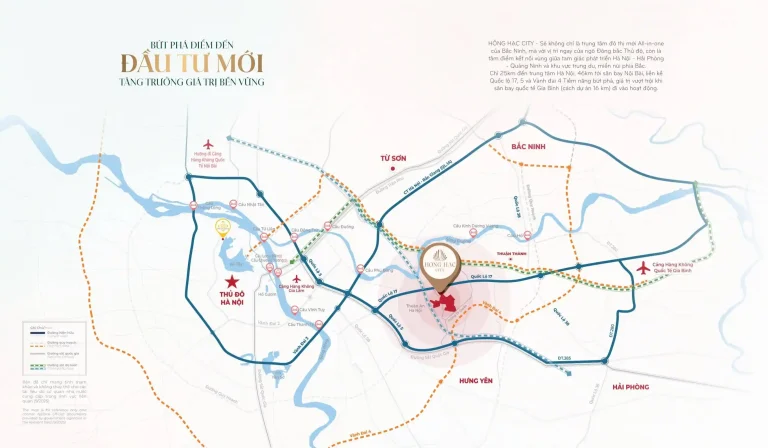 Vị trí Hồng Hạc City